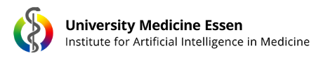 Logo Institute for Artificial Intelligence in Medicine, University Hospital Essen